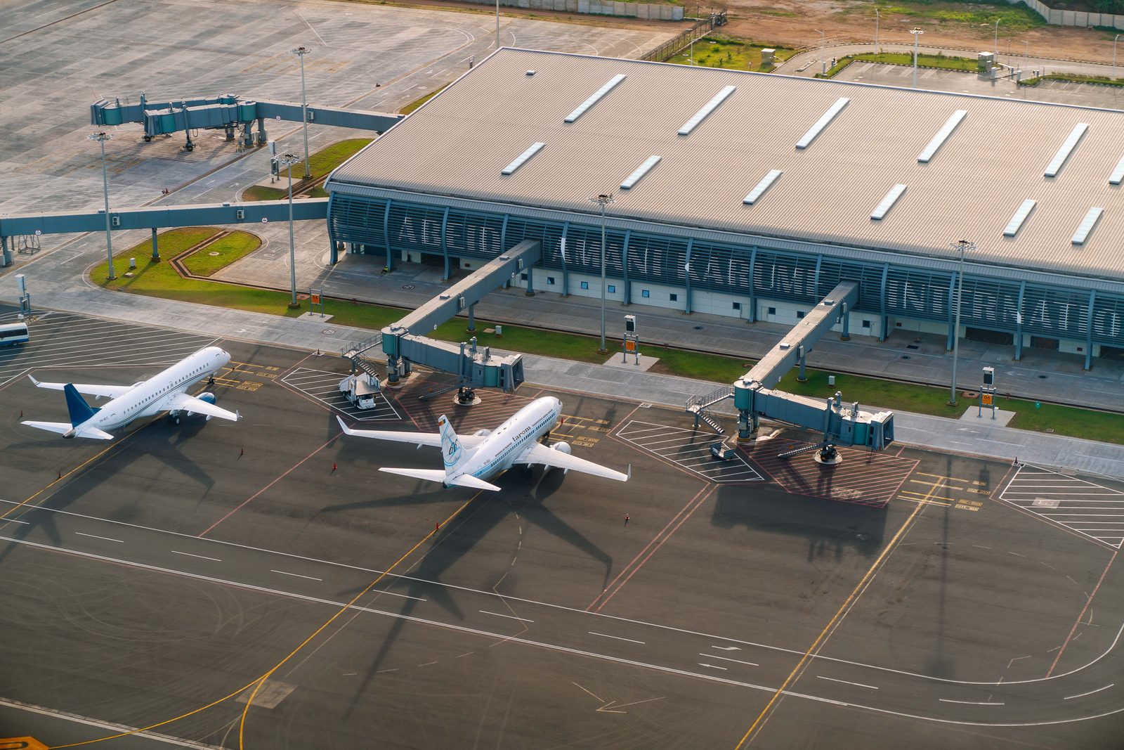 Airport apron and terminal — critical infrastructure