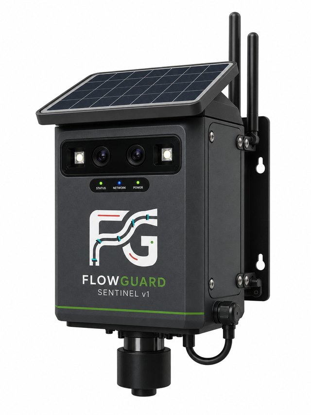 FlowGuard Sentinel device